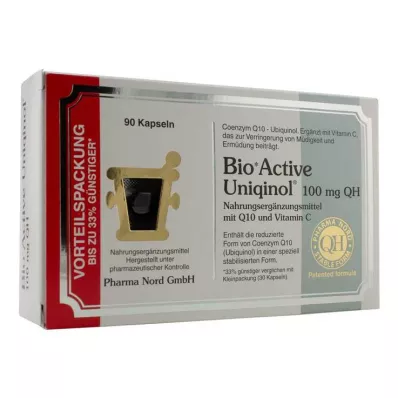 BIO ACTIVE Uniqinol 100 mg QH Κάψουλες Pharma Nord, 90 τεμάχια