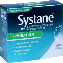 SYSTANE HYDRATION Ενυδατικές σταγόνες για τα μάτια, 3X10 ml