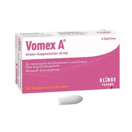 VOMEX A παιδιατρικά υπόθετα 40 mg, 5 τεμάχια
