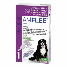 AMFLEE 402 mg spot-on διάλυμα για πολύ μεγάλους σκύλους 40-60kg, 3 τεμάχια