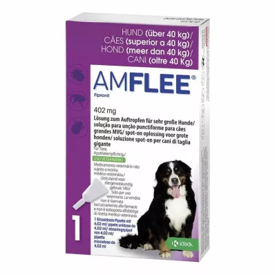 Amflee 402 mg Spot-On για πολύ μεγαλόσωμους σκύλους, 3 τεμ