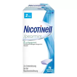 NICOTINELL Τσίχλα δυόσμου 2 mg, 96 τεμάχια