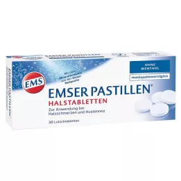 EMSER Παστίλιες χωρίς μενθόλη, 30 τεμάχια