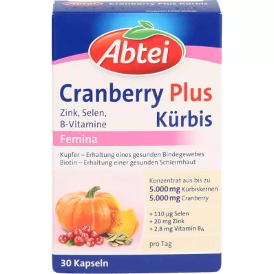 ABTEI Κάψουλες Pumpkin Plus Cranberry, 30 κάψουλες