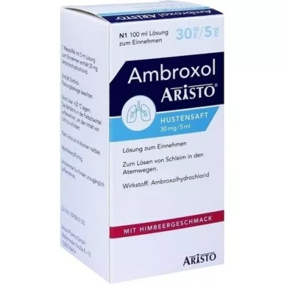 AMBROXOL Aristo σιρόπι βήχα 30 mg/5 ml πόσιμο διάλυμα, 100 ml