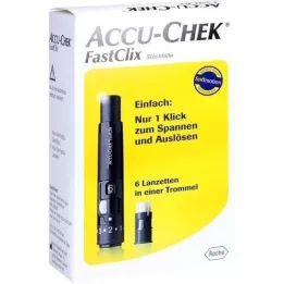 ACCU-CHEK Συσκευή χορήγησης στυλεού FastClix μοντέλο II, 1 τεμάχιο