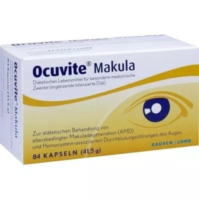 OCUVITE Κάψουλες Macula, 84 κάψουλες