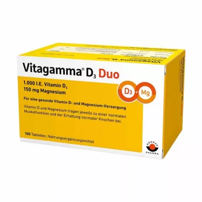 Ταμπλέτες Vitagamma D3 Duo, 100 τεμ