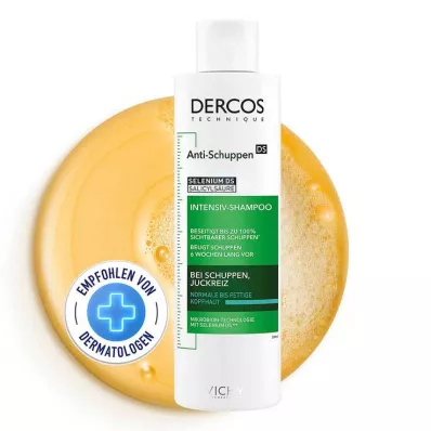 Vichy Dercos σαμπουάν κατά της πιτυρίδας για λιπαρό τριχωτό της κεφαλής, 200 ml