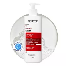 VICHY DERCOS Σαμπουάν Vital με Aminexil, 400 ml