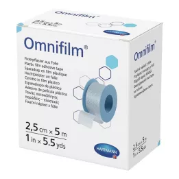 OMNIFILM Φύλλο γύψου στερέωσης 2,5 cmx5 m, 1 τεμάχιο