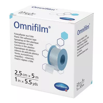 Omnifilm μεμβράνη γύψου στερέωσης 2,5 cmx5 m, 1 τεμάχιο