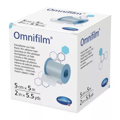 Omnifilm μεμβράνη γύψου στερέωσης 5 cmx5 m, 1 τεμάχιο Omnifilm μεμβράνη γύψου στερέωσης 5 cmx5 m, 1 τεμάχιο