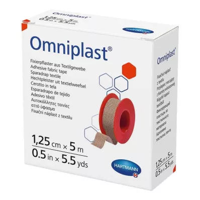 Omniplast σταθεροποιητικός σοβάς ύφασμα βάρους 1,25 cmx5 m, 1 τεμάχιο