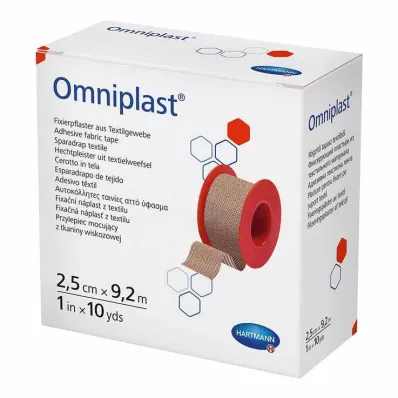 Omniplast σταθεροποιητικός σοβάς ύφασμα βάρους 2,5 cmx9,2 m, 1 τεμάχιο