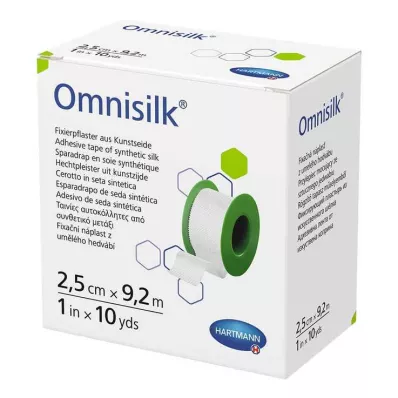 OMNISILK Γύψος στερέωσης τεχνητό μετάξι 2,5 cmx9,2 m, 1 τεμάχιο