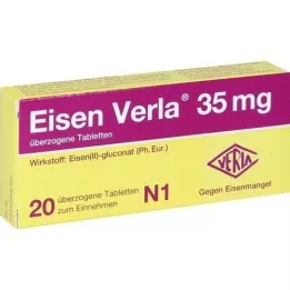 EISEN VERLA Επικαλυμμένα δισκία 35 mg, 20 τεμάχια