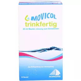 MOVICOL έτοιμο προς πόση φακελάκι στοματικού διαλύματος 25 ml, 10 τεμάχια