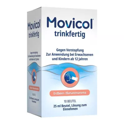 Movicol® έτοιμο προς κατανάλωση 25 ml φακελάκι πόσιμο διάλυμα, 10 τεμ