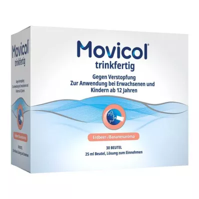Movicol® έτοιμο προς κατανάλωση 25 ml φακελάκι πόσιμο διάλυμα, 30 τεμ