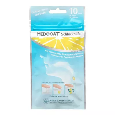 MEDCOAT Τζελ για βοήθεια κατάποσης, 10 τεμάχια