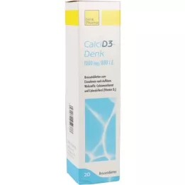 CALCI D3-Denk 1.000 mg/880 I.U. αναβράζοντα δισκία, 20 τεμάχια