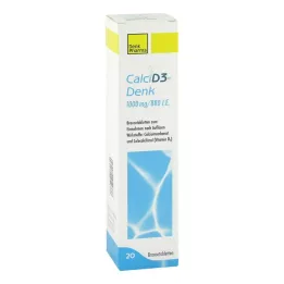 Calci D3-Denk 1000 mg / 880 IU αναβράζοντα δισκία, 20 τεμ