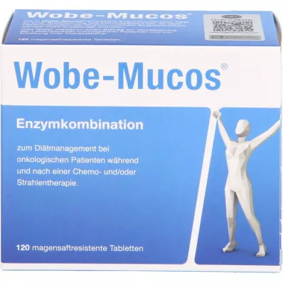 WOBE-MUCOS δισκία με εντερική επικάλυψη, 120 τεμάχια