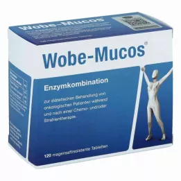 Wobe-Mucos γαστροανθεκτικά δισκία (120 τεμάχια)