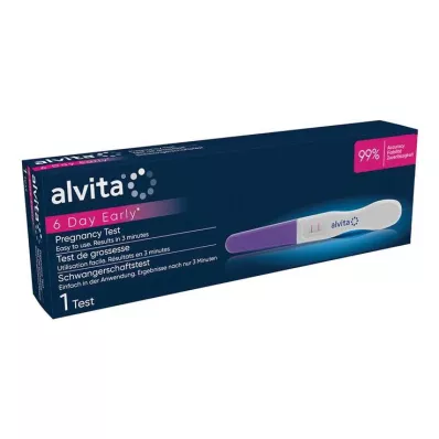 ALVITA Εξαιρετικά πρώιμο τεστ εγκυμοσύνης, 1 τεμάχιο