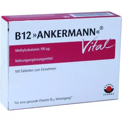 B12 ANKERMANN Vital δισκία, 100 κάψουλες