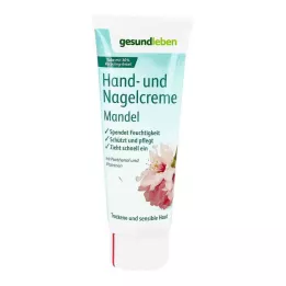 Healthy Living Κρέμα Χεριών και Νυχιών Αμύγδαλο (75 ml)