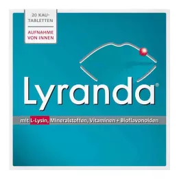 LYRANDA Μασώμενα δισκία, 20 τεμάχια