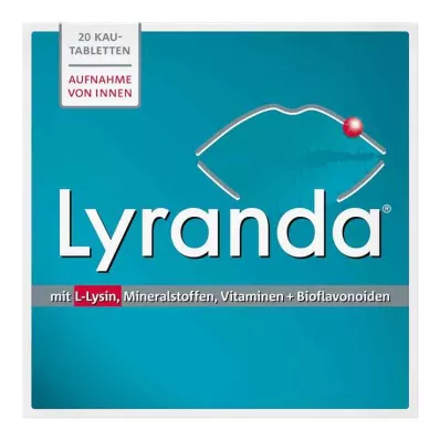 Μασώμενα δισκία Lyranda, 20 τεμ