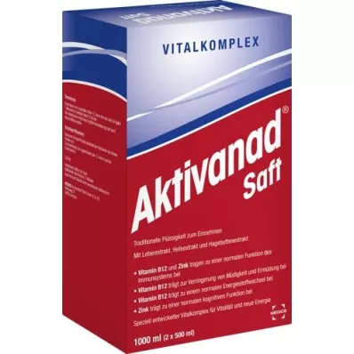 AKTIVANAD Χυμός, 2Χ500 ml