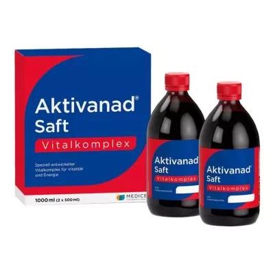 AKTIVANAD Χυμός, 2Χ500 ml