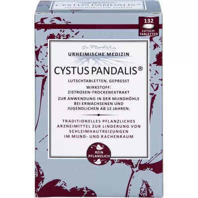 CYSTUS Παστίλιες Pandalis, 132 τεμάχια