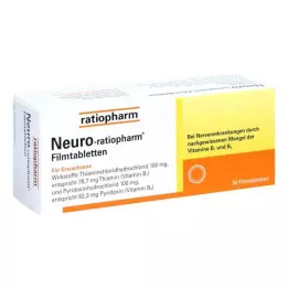 NEURO-RATIOPHARM Επικαλυμμένα με λεπτό υμένιο δισκία, 50 τεμάχια