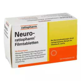 NEURO-RATIOPHARM Επικαλυμμένα με λεπτό υμένιο δισκία, 100 τεμάχια