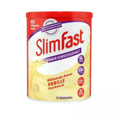 SLIM FAST Βανίλια σε σκόνη, 438 g