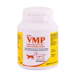 VMP Συμπληρωματικές ταμπλέτες τροφής για σκύλο/γάτα, 50 τεμάχια