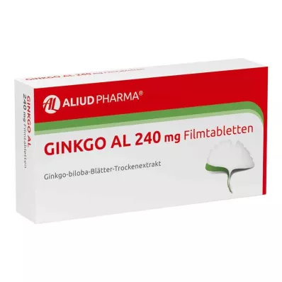 GINKGO AL 240 mg επικαλυμμένα με λεπτό υμένιο δισκία, 120 τεμ GINKGO AL 240 mg επικαλυμμένα με λεπτό υμένιο δισκία, 120 τεμ