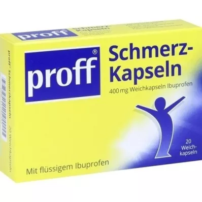 PROFF Κάψουλες πόνου 400 mg, 20 τεμάχια