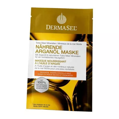 Dermasel Spa Θρεπτική Μάσκα με λάδι Αργκάν Νεκράς Θάλασσας, 12 ml