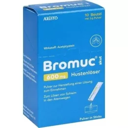 BROMUC οξεία 600 mg κατασταλτικό βήχα plv.for oral use, 10 τεμάχια