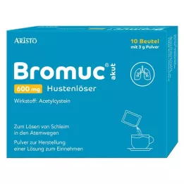 BROMUC οξεία 600 mg κατασταλτικό βήχα plv.for oral use, 10 τεμάχια