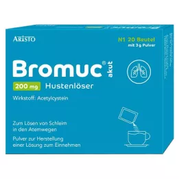 BROMUC Οξύ κατασταλτικό βήχα 200 mg για χρήση από το στόμα, 20 τεμάχια