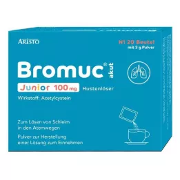 BROMUC akut Junior 100 mg κατασταλτικό του βήχα P.H.e.L.z.E., 20 τμχ