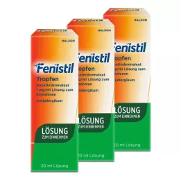 FENISTIL Σταγόνες, 3X20 ml