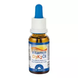 VITAMIN Έλαιο D3K2 Dr Jacobs drops, 20 ml